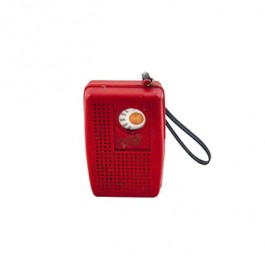 Red Transistor Radio