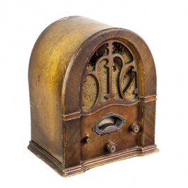 RADIO-CATHEDRAL WALNUT "COLONI