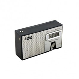 Transistor Radio-Blk Silver