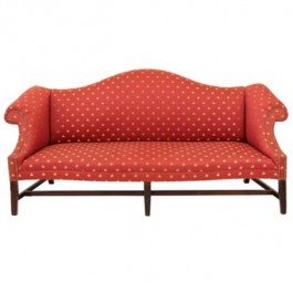 SOFA-92"-RED BEE FABRIC