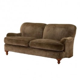 SOFA-72"-OLIVE FLORAL CU