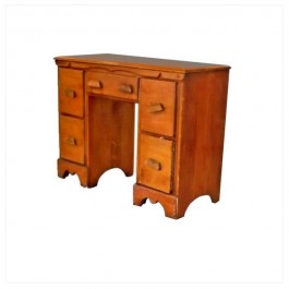 DESK-MAPLE-5DRAWER-50'S BO