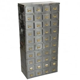 FILE CABINET-STEEL-40 File Drawers