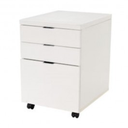 FILE CABINET-WHT-GLOSS-3 DRWR