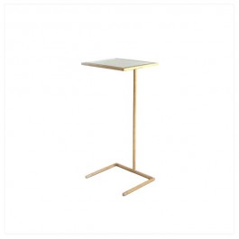 TABLE-END-GOLD-SKINNY FRAME