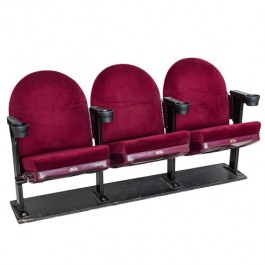 CHAIR-Burgundy Movie Theater Seats