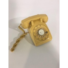 PHONE-DESK-Yellow- Rotary