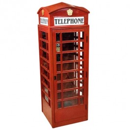 TELEPHONE BOOTH-British Red