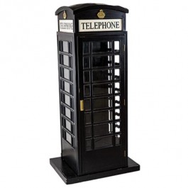 Phone Booth British Black