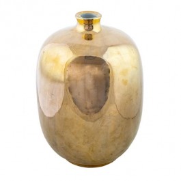 VASE-Gold Metalic Porcelain