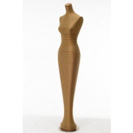 MANNEQUIN-GOLD/GREEN X" FABRIC