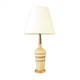 LAMP-TBL 36"TA/SA JUG W/ BEIGE