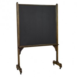 CHALKBOARD-Black W/Dark Wood Frame