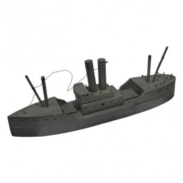 MODEL SHIP-BATTLESHIP 24"GRAY