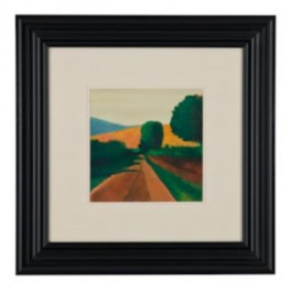 PRINT-LANDSCAPE-GREEN/ORANGE