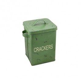 TIN-CRACKER-GREEN DISTRESSED