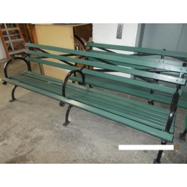 PARK BENCH-8' City Parks |Green Slats