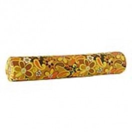 Floral Bolster orange,yellow,