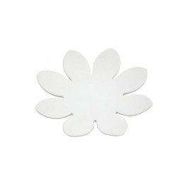 White Flower Petal Plate