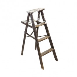 LADDER- Dark Wash White Spill