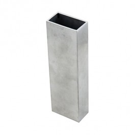 Silver Rectangle Vase