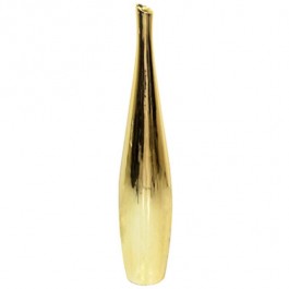 Gold Shiny Vase 63"H