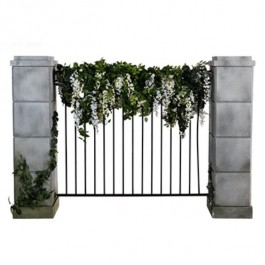 Botanical Garden Gate/Flowers