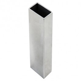 Chrome Rectangular Vase