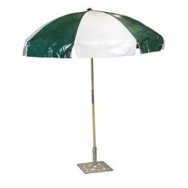 UMBRELLA-Beach/Green & White