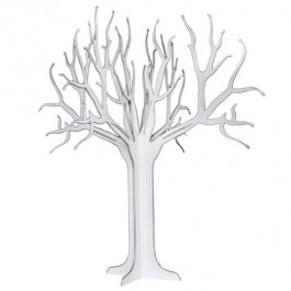 TREE-White 3 Dimentional Life Size Tree