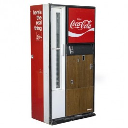 VENDING MACHINE-Vintage Coca-Cola/"here's the real thing" Coke
