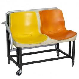SUBWAY SEATS- LAF (2)Seat Unit on Wheels