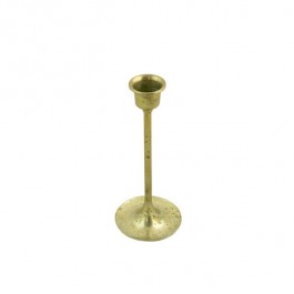 CANDLESTICK HOLDER-Brass-Thin Neck-MED