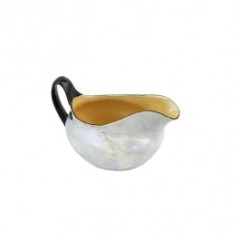 CREAMER-Iridescent Purple w/ Yellow Interior & Blk Handle