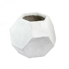 VASE-Faux Cement-Angular