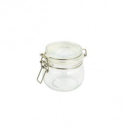 JAR-w/Snap Lid-Clear Glass-Small