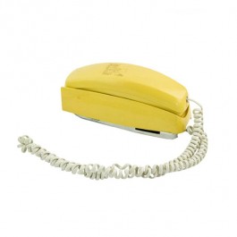 TELEPHONE-Vintage Yellow Rotary Trimline