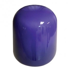 PURPLE GUM DROP OTTOMAN