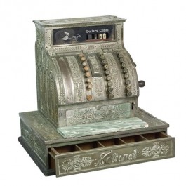 VINTAGE NATIONAL CASH REGISTER-Circa Early 1900's
