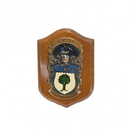 COAT OF ARMS-Wooden Plaque "Dooley"