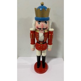 HOLIDAY NUTCRACKER-Blue & Gold Crown