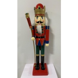 HOLIDAY NUTCRACKER-Navy, Red, & Gold