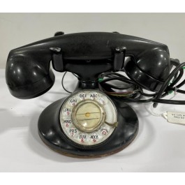 VINTAGE KELLOGG PHONE-Round Base/Rotary