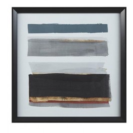 FRAMED PRINT-Thick Black Line