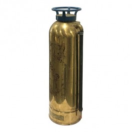 FIRE EXTINGUISHER-Vintage Brass Extinguisher