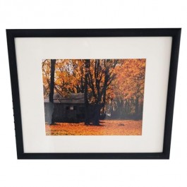 FRAMED PHOTOGRAPY-Autumn Barn