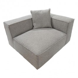 SOFA-SEC-RAF Modern Light Gray Square