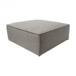 OTTOMAN-Modern Light Gray Square