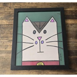 (8521PJ56)Martini Nose Cat |Gucci Colors |Black Frame