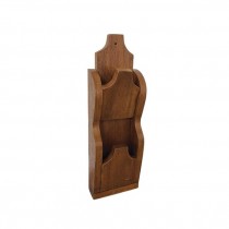 (22000003)MAIL SORTER-Wooden Wall Mount Letter Organizer